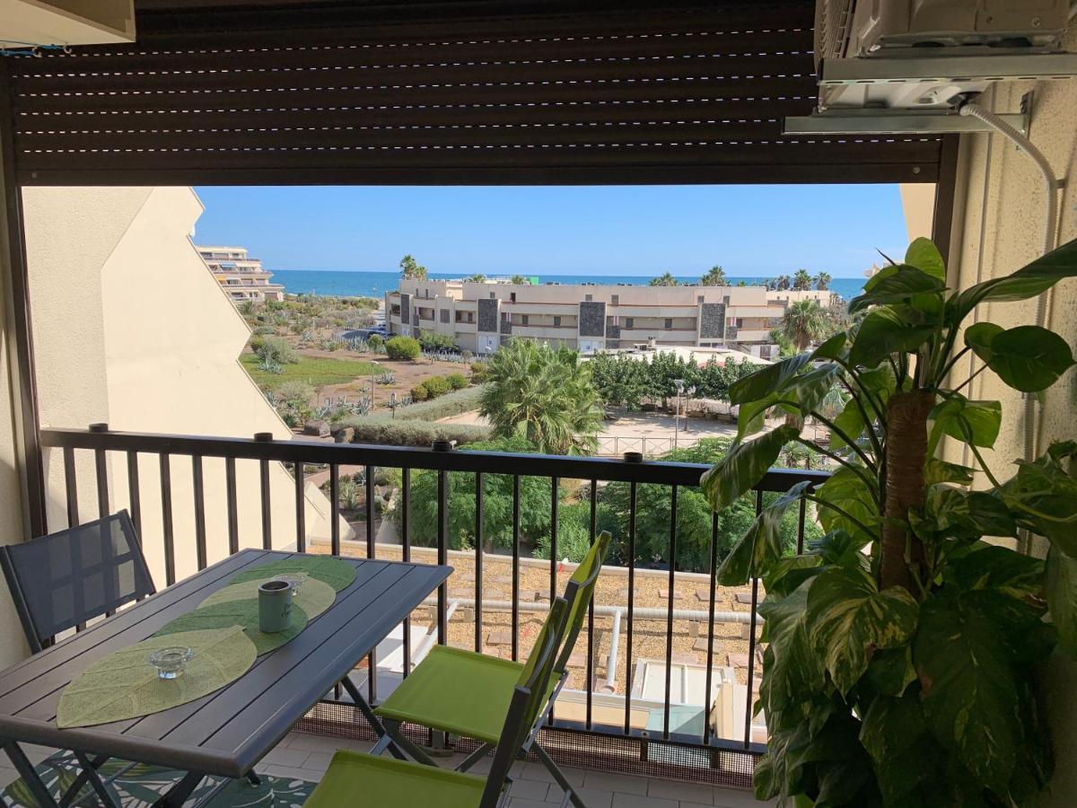 BAGATELLE NATURISTE HELIOPOLIS clim ascenseur vue mer parking privé Agde Exterior foto